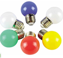 Horoz 1 Watt Renkli Gece Lambası Led Ampul E-27 Duy 10 adet - 2