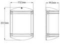 HOROZ BAHÇE ARMATÜR ORKİDE-4 SENSÖRLÜ - 2