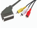 Scart - 3RCA Kablo 1,2 mt 5 ADET