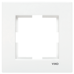 VİKO KARRE BEYAZ TEKLİ ÇERÇEVE - 1
